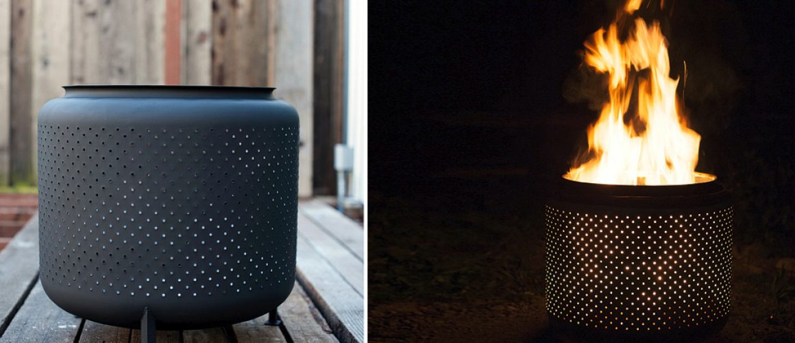 Turn a Washing Machine Drum Into a Fire Pit